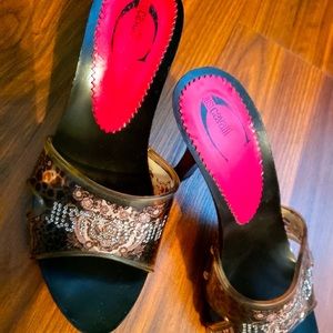 A pair of original Just Cavalli heels